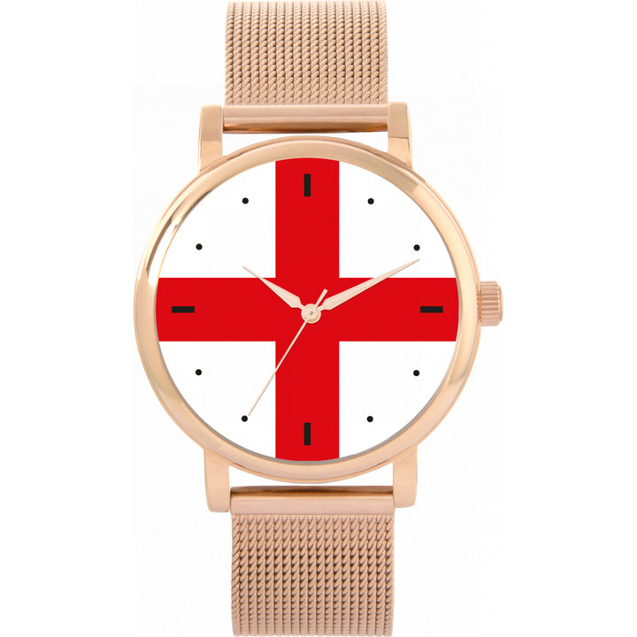 Ladies England Flag Watch