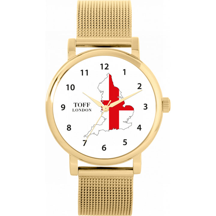 Ladies England Flag Watch