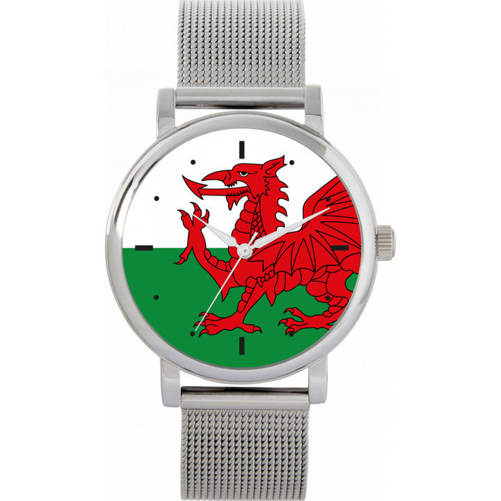 Ladies Wales Flag Watch