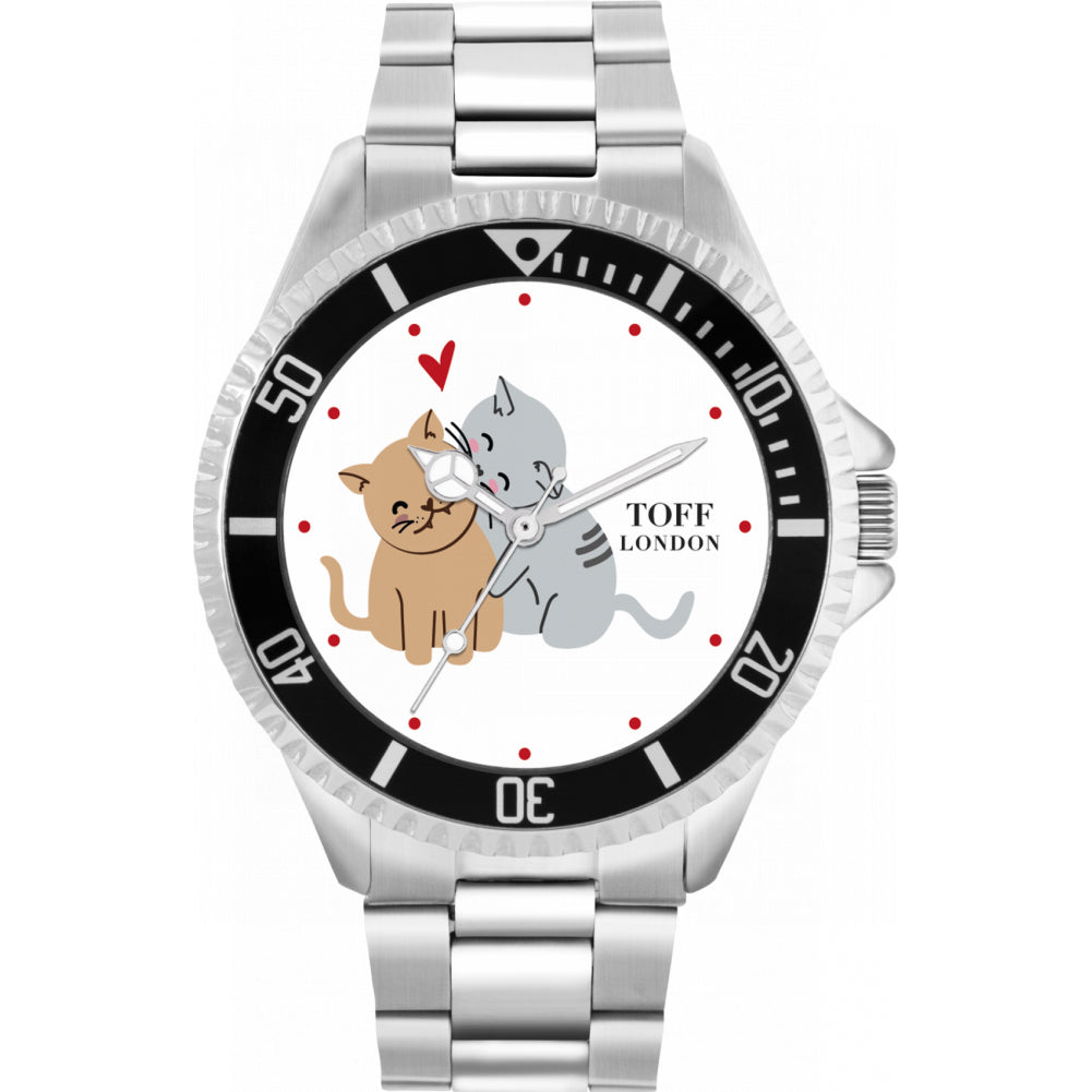 Mens Novelty Cats Watch