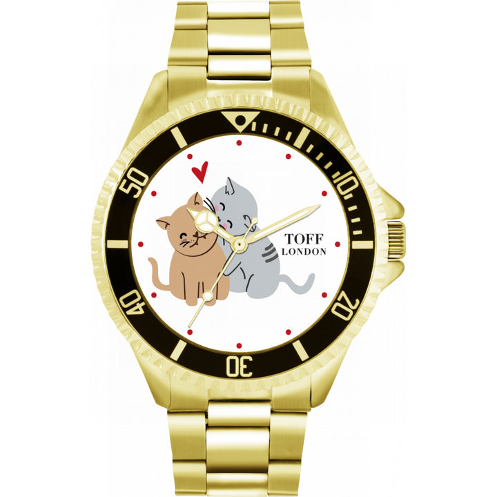 Mens Novelty Cats Watch