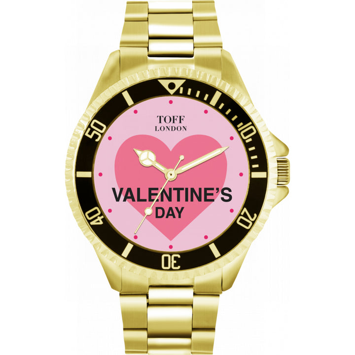 Pink Valentines Day Watch
