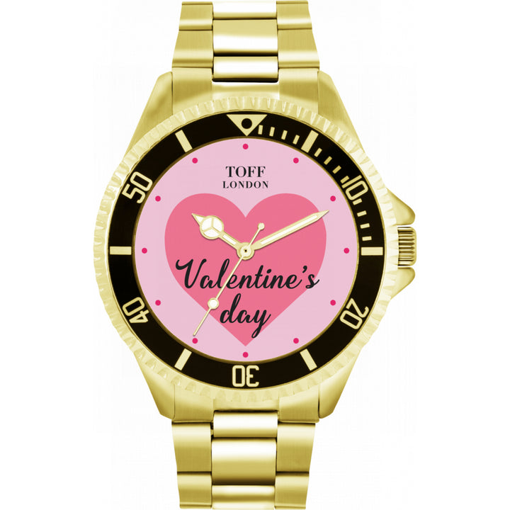 Pink Valentines Day Watch