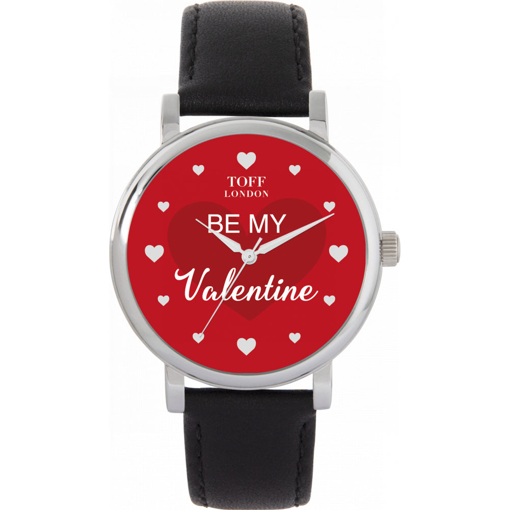 Ladies Red Be My Valentine Watch