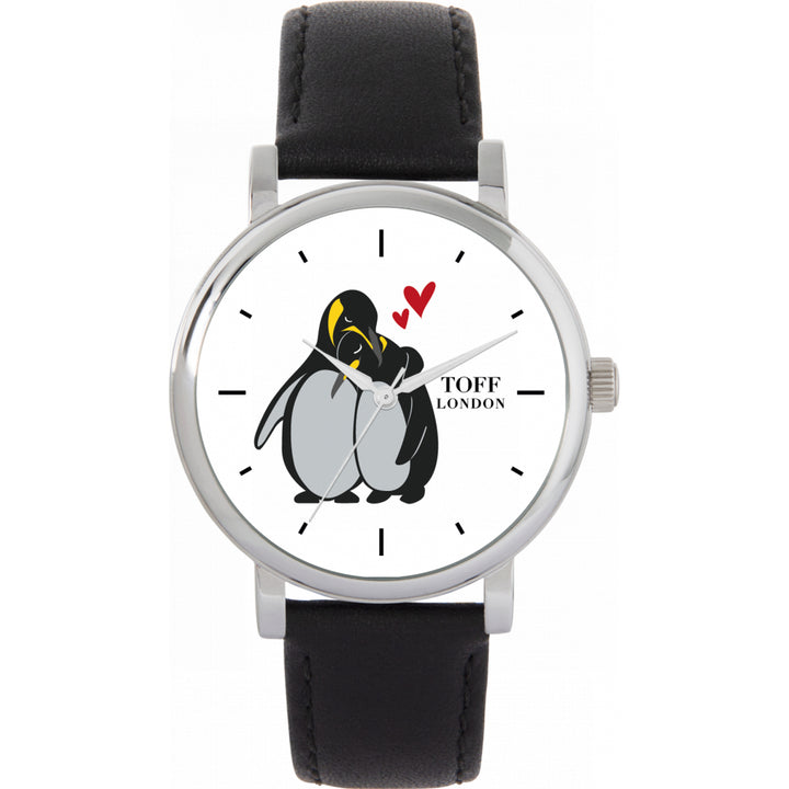 Ladies Penguins Hugging Watch