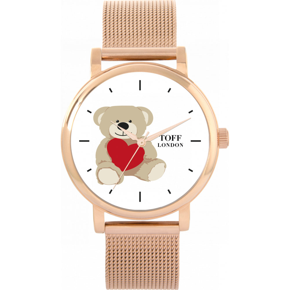 Ladies Teddy Bear Watch