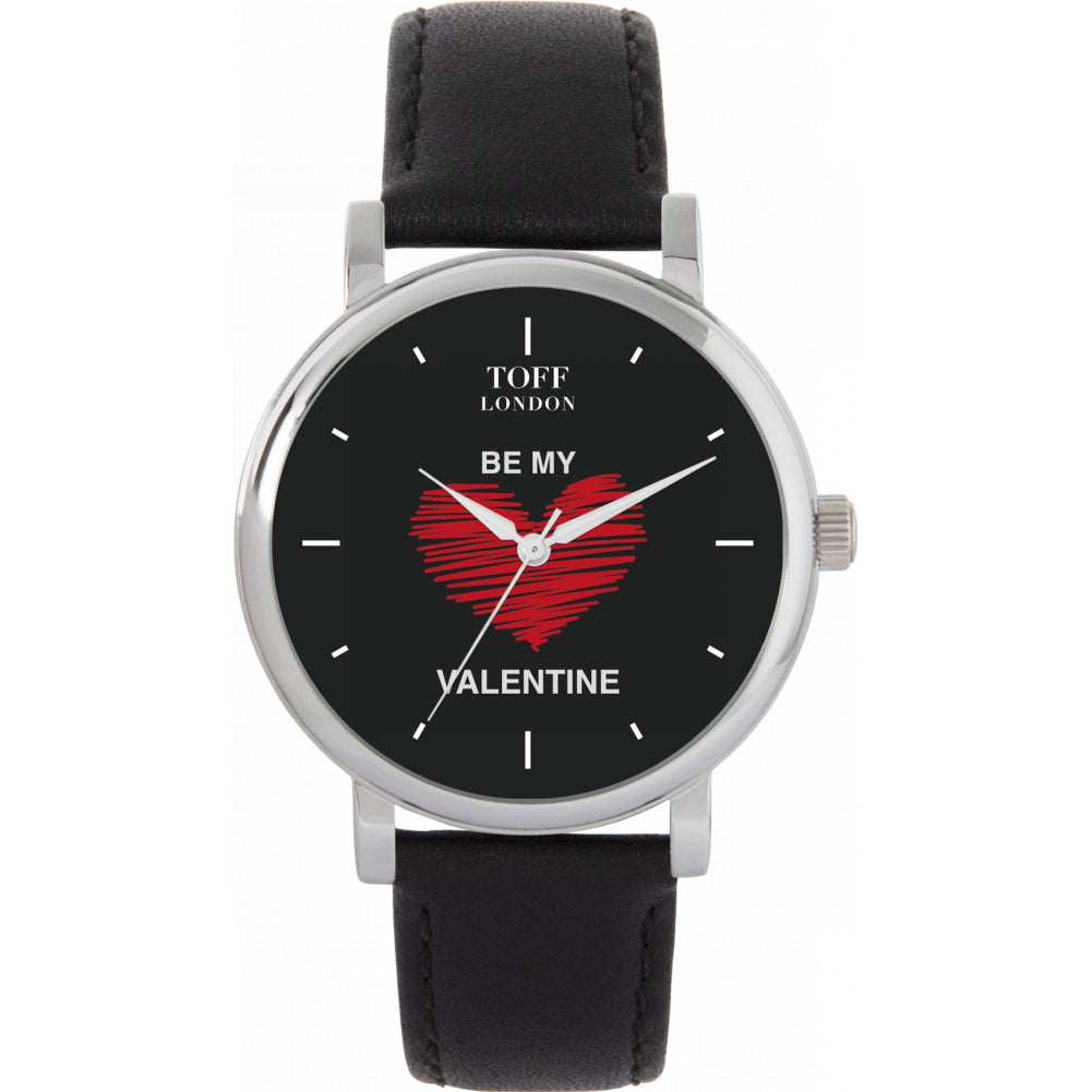 Ladies With Red Heart Be My Valentine Watch