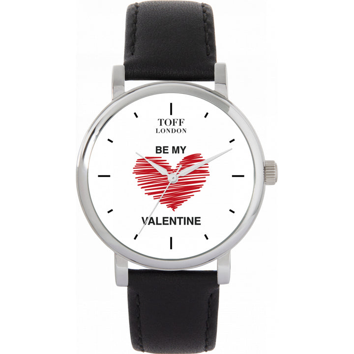 Ladies With Red Heart Be My Valentine Watch