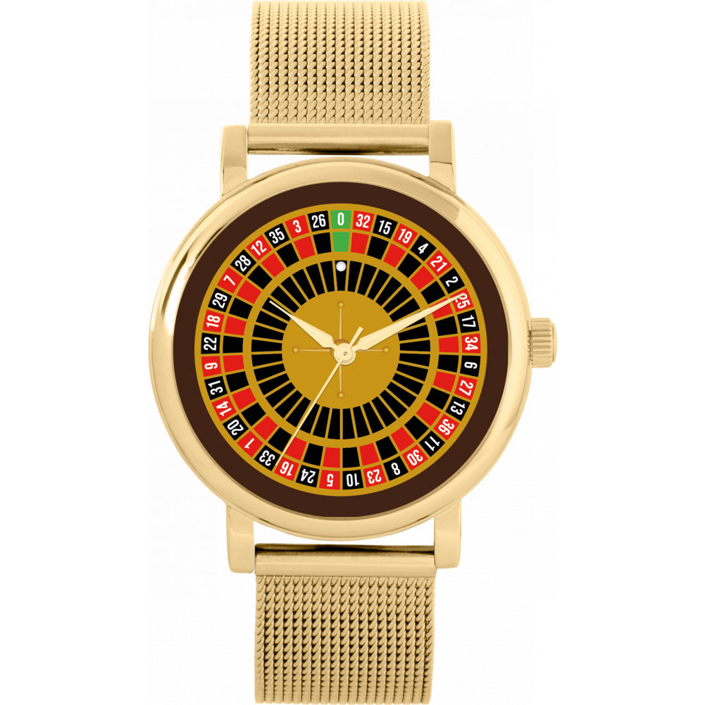 Ladies Roulette Wheel Watch