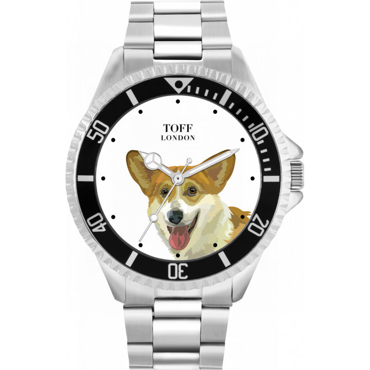 Mens Welsh Corgi Dog Watch