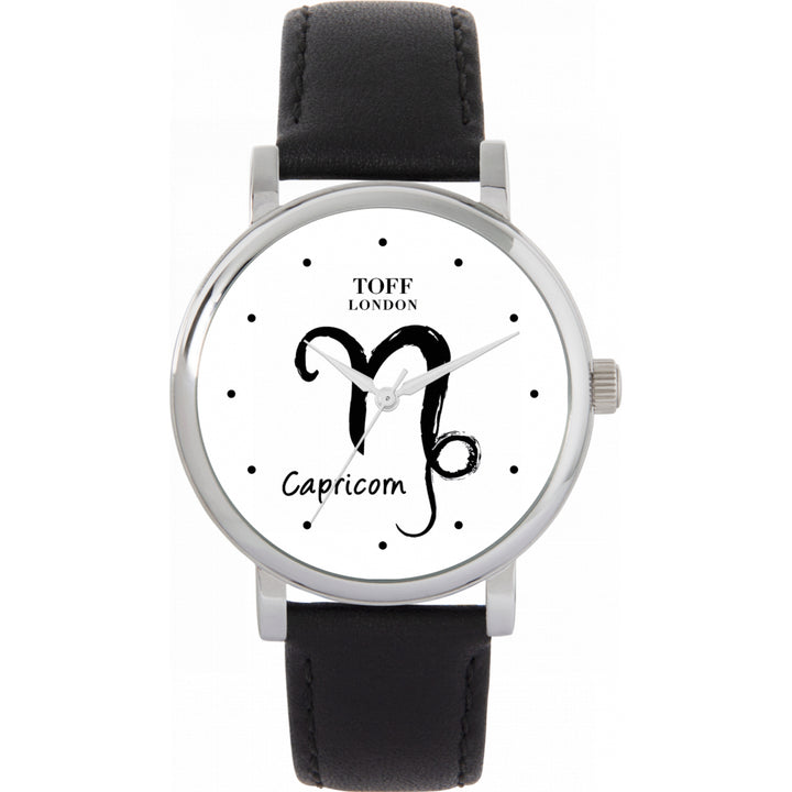 Ladies White Capricorn Watch
