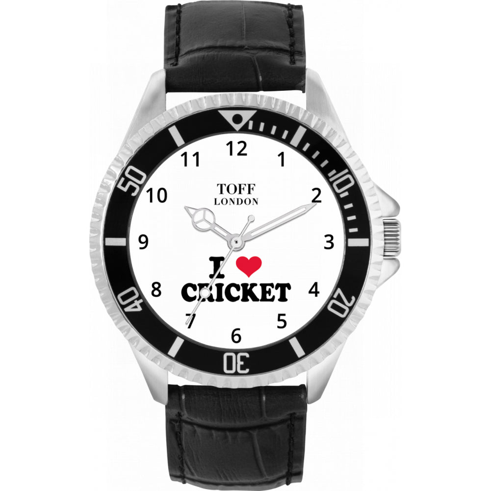 I Love Cricket Watch