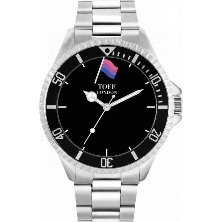 42mm Mini Bisexual Flag Watch