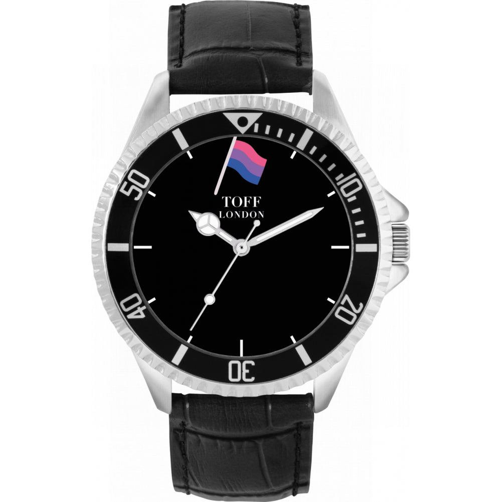 42mm Mini Bisexual Flag Watch