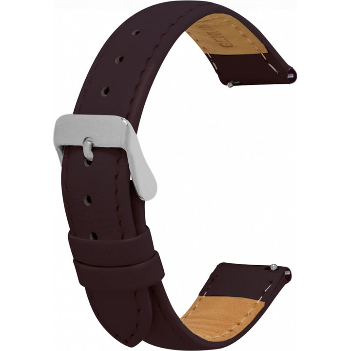 Leather Strap with Silver Buckle