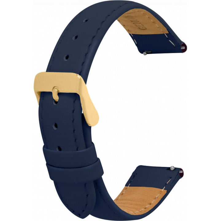 Leather Strap with Gold Buckle
