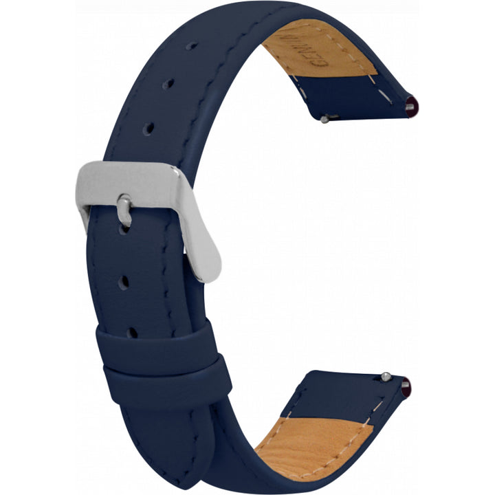 Leather Strap with Silver Buckle