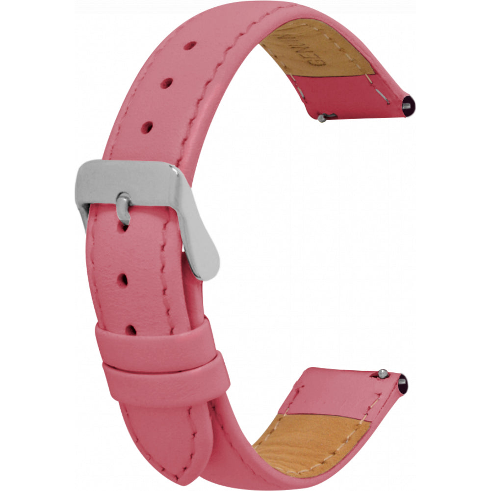 Leather Strap with Silver Buckle