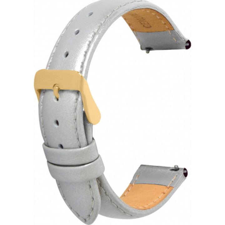 Leather Strap with Gold Buckle