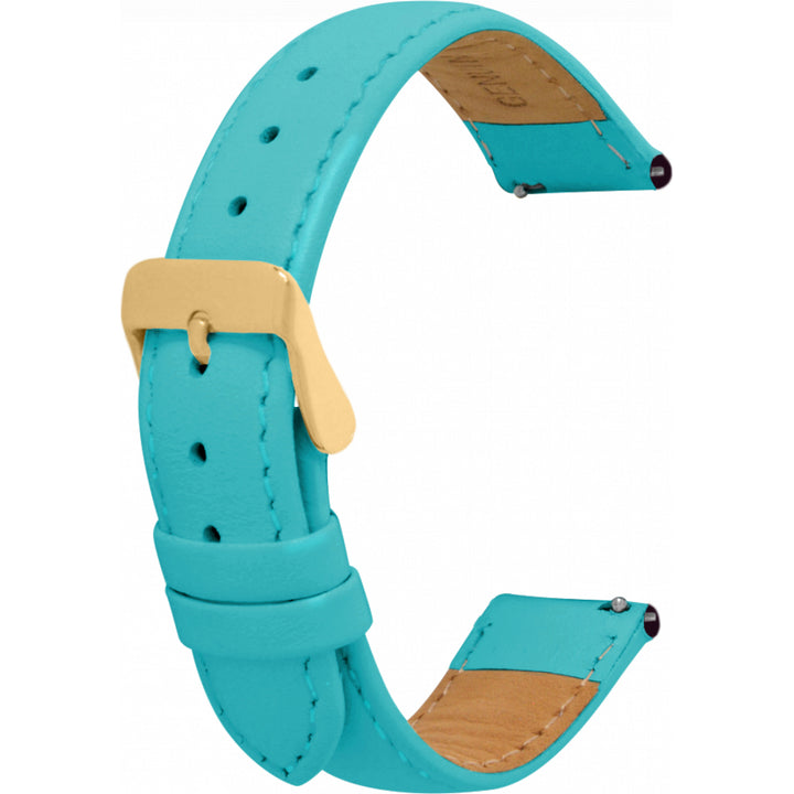 Leather Strap with Gold Buckle