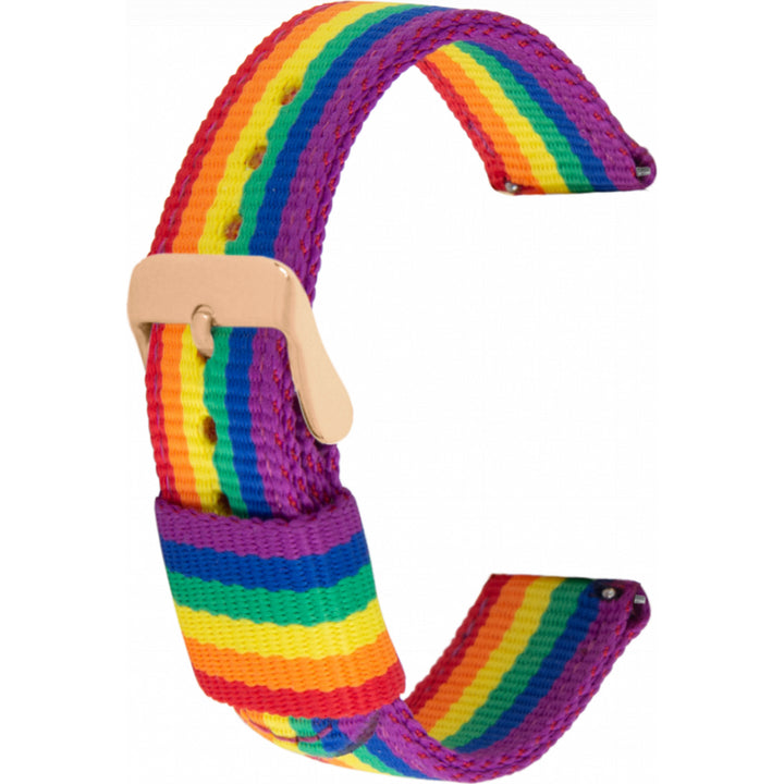 Rainbow Textile Strap