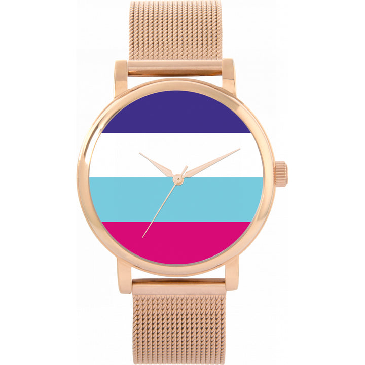 38mm Pride Multisexual Flag Watch