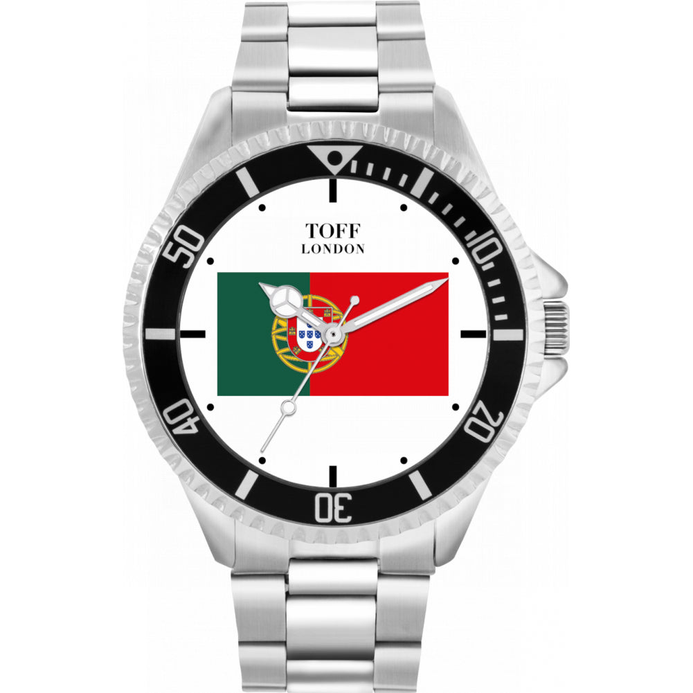 Mens Portugal Flag Watch