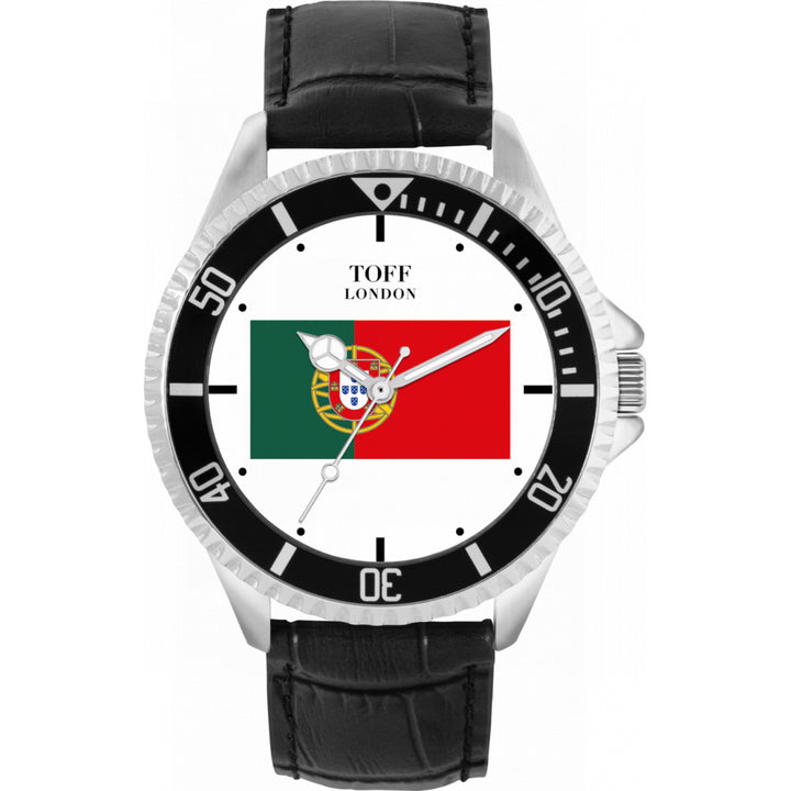 Mens Portugal Flag Watch