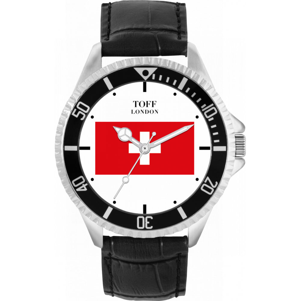 Switzerland Flag Watch