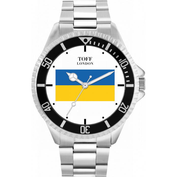 Mens Ukraine Flag Watch