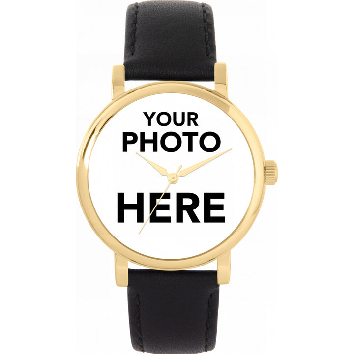 Ladies Personalised Photo Engraved Gift Watch