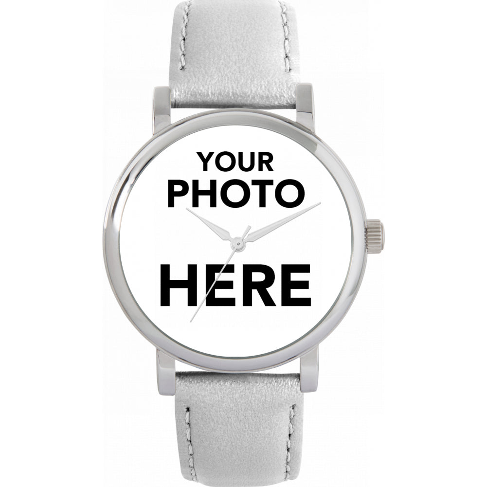 Ladies Personalised Photo Engraved Gift Watch