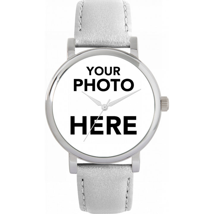 Ladies Personalised Photo Engraved Gift Watch