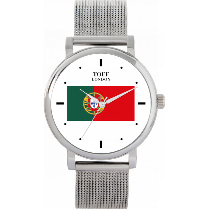 Ladies Portugal Flag Watch