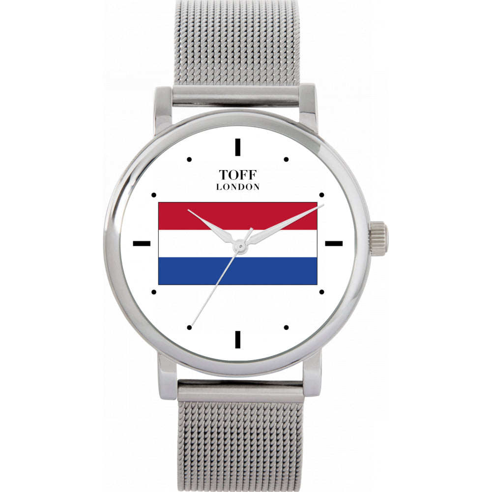 Ladies Netherlands Flag Watch