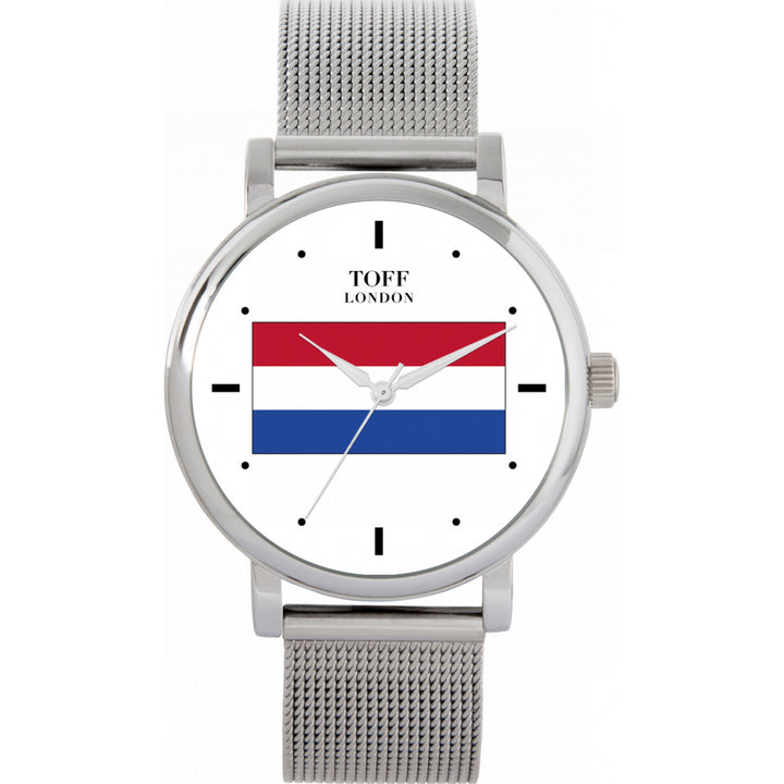 Ladies Netherlands Flag Watch