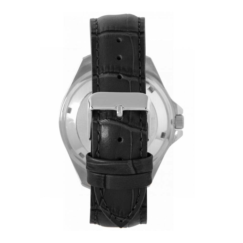 Men’s Personalised Photo Watch – Black & Blue Bezel