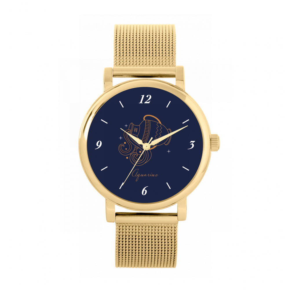 Ladies Zodiac Aquarius Watch