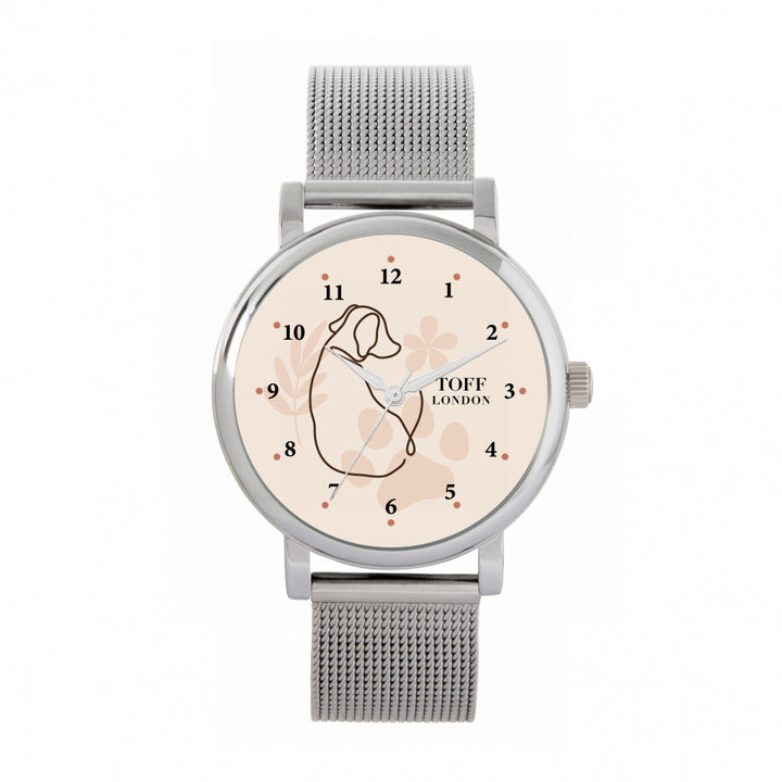 Ladies Dog Silhouette Watch