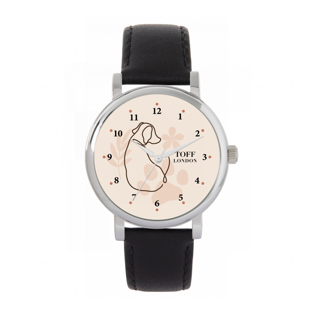 Ladies Dog Silhouette Watch