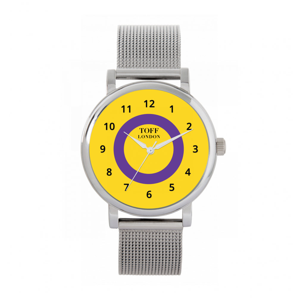 38mm Pride Intersex Flag Watch