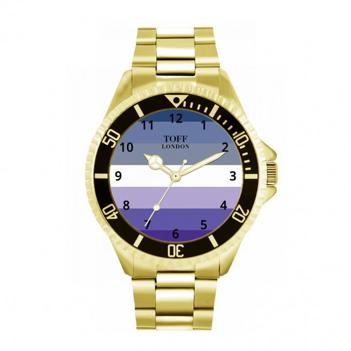 42mm Pride Butch Lesbian Flag Watch