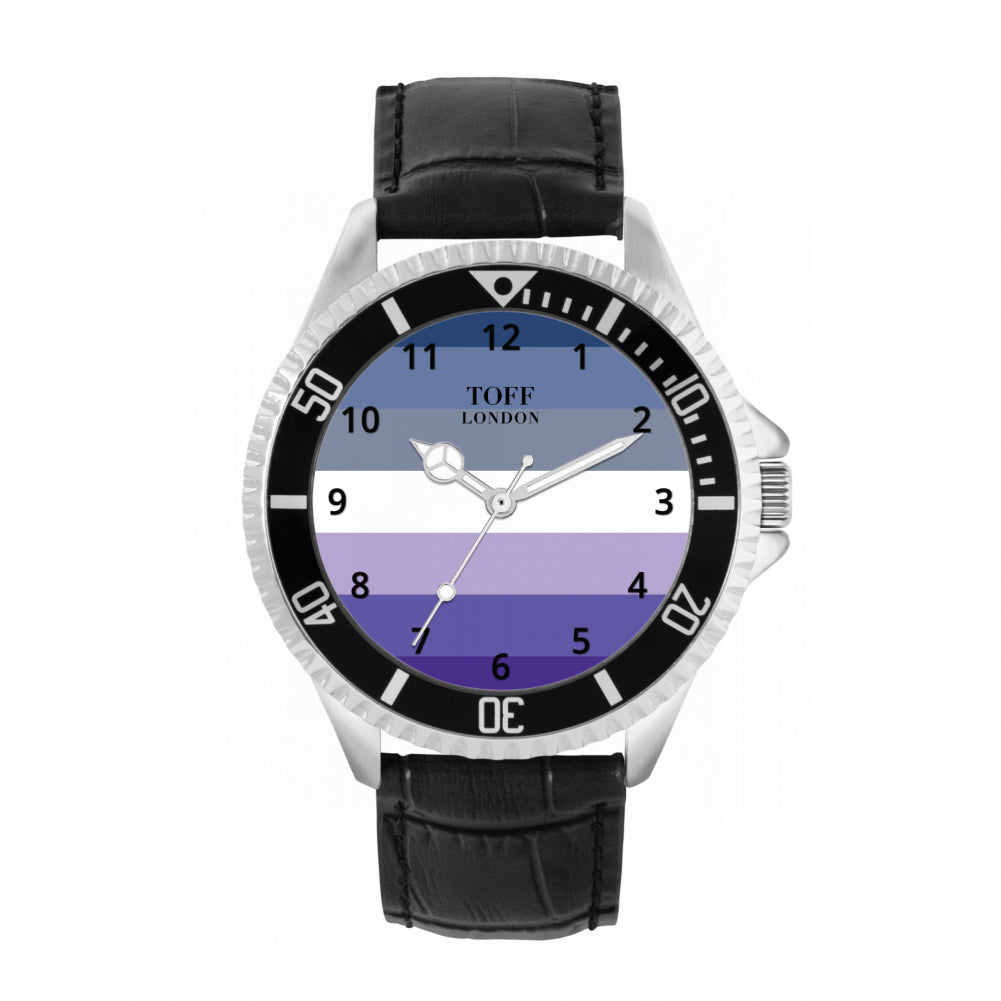 42mm Pride Butch Lesbian Flag Watch