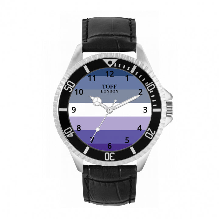 42mm Pride Butch Lesbian Flag Watch