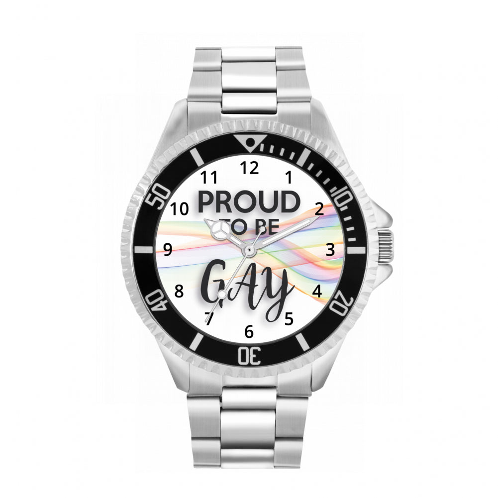 42mm Pride Rainbow Ribbon Proud Watch