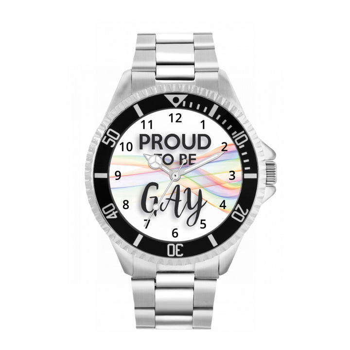 42mm Pride Rainbow Ribbon Proud Watch