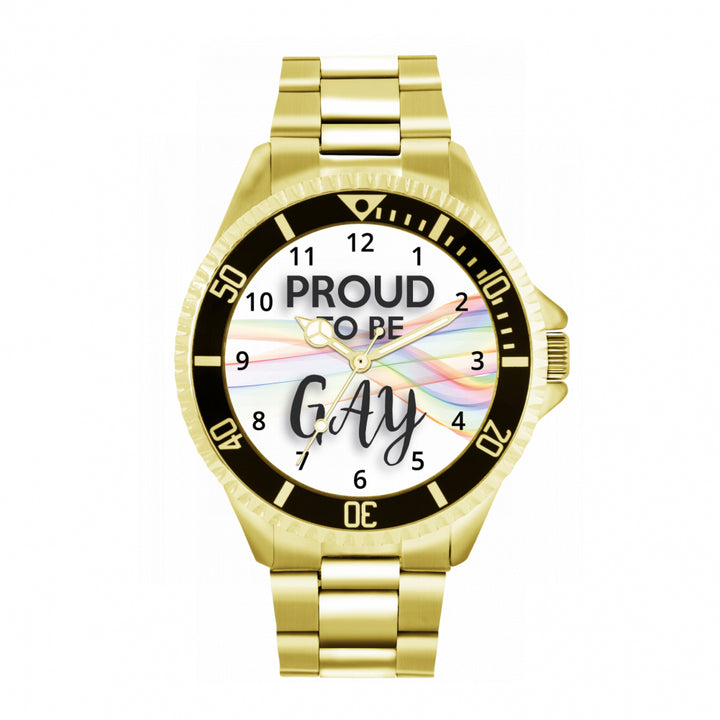 42mm Pride Rainbow Ribbon Proud Watch