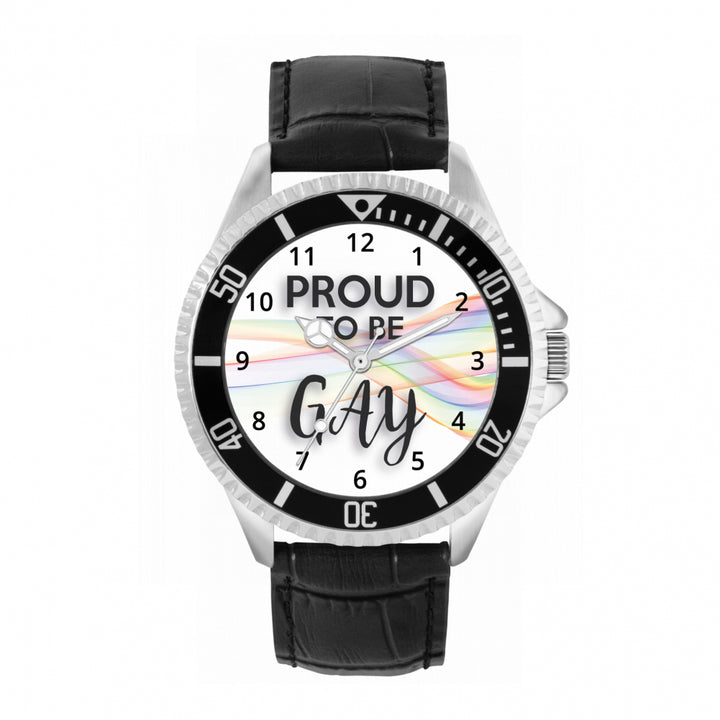 42mm Pride Rainbow Ribbon Proud Watch
