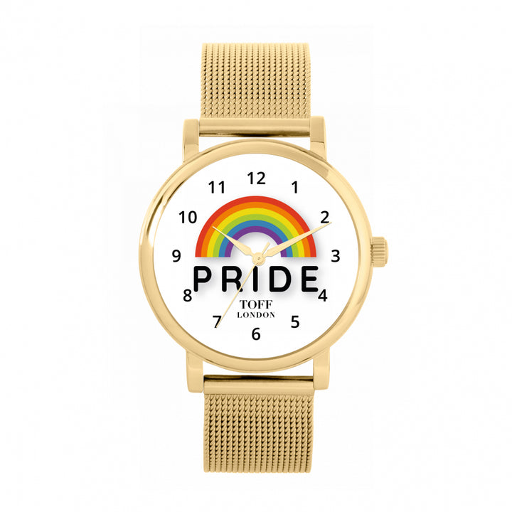 38mm Pride Rainbow Watch