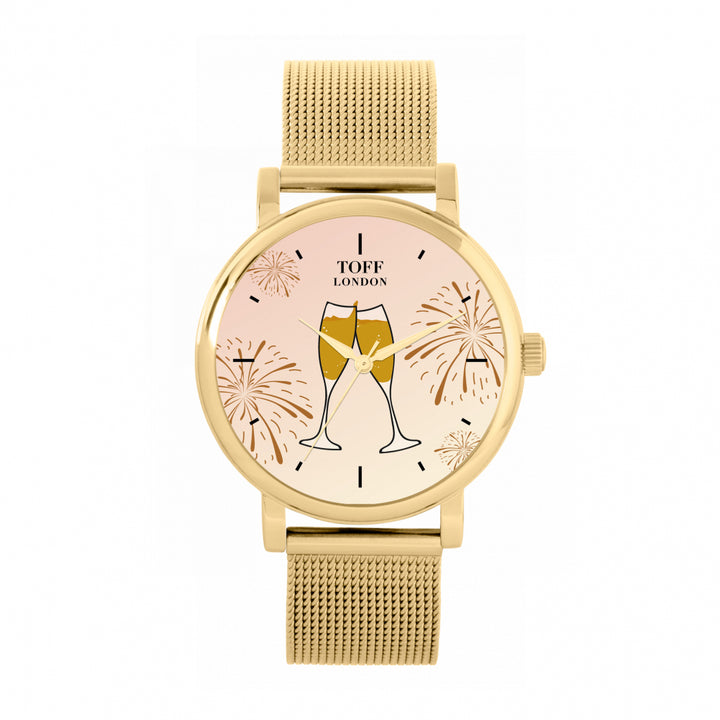 Ladies New Year Champagne Watch